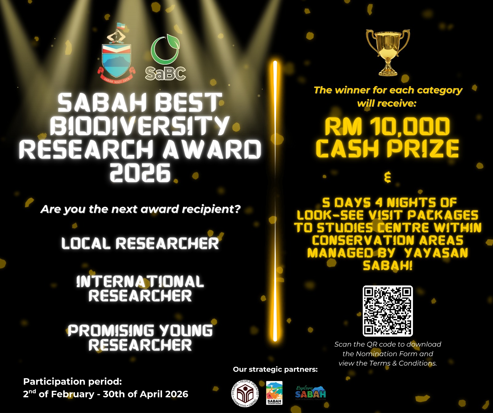 📢 𝐅𝐈𝐍𝐀𝐋 𝐂𝐀𝐋𝐋: 𝐒𝐚𝐛𝐚𝐡 𝐁𝐞𝐬𝐭 𝐁𝐢𝐨𝐝𝐢𝐯𝐞𝐫𝐬𝐢𝐭𝐲 𝐑𝐞𝐬𝐞𝐚𝐫𝐜𝐡 𝐀𝐰𝐚𝐫𝐝 𝟐𝟎𝟐𝟔!🌿