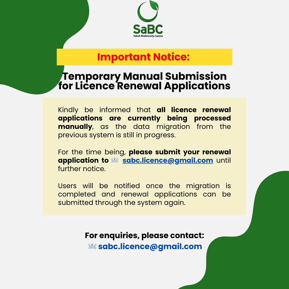 Important Notice: Temporary Manual Submission for Licence Renewal Applications